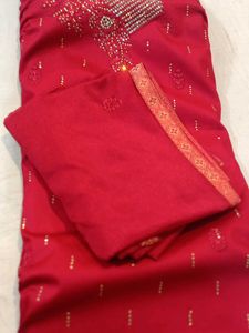 Red Dress Material