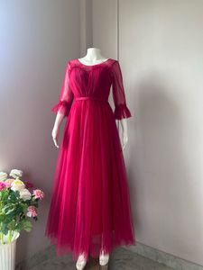 Luxe Maroon Gown