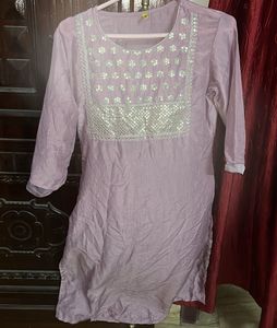 Lavender Kurti Set