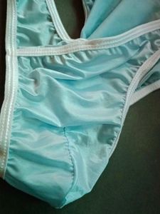 Mens Blue Light Silky  Brief.
