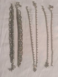 3 Pair of Anklet Set