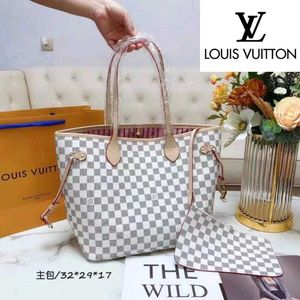 Louis Vuitton NEVERFULL TOTE BAG 2PC SET @SALE