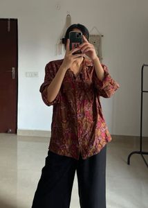 Tie knot Abstract Print Shirt