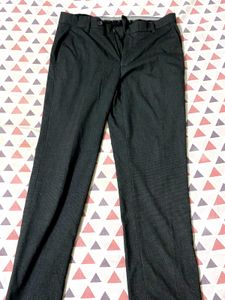 Men's Grey Formal Trousers