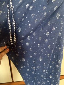 Sweet Dreams Navy Printed Shirt Pyjama Set