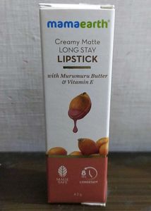 Mamaearth Creamy Matte Long Stay Lipstick Pack 1