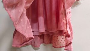 Chic Pink Long Sleeve Mini Dress