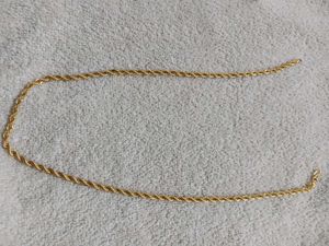 Gold Tone Chain Necklace