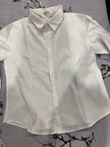 Full Sleeve White Shirt For Women