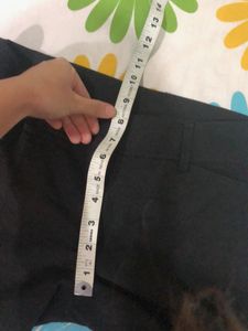 Black Wide Leg Trousers