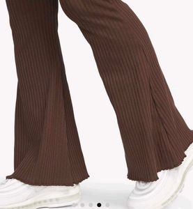 Women's High-Waisted Ribbed Jersey