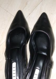 ELLE Toe Kitten Pointed Heels Pumps