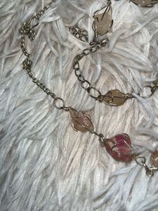 Unique Gemstone Necklace and Bracelet