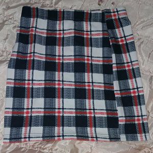 Plaid Mini Skirt