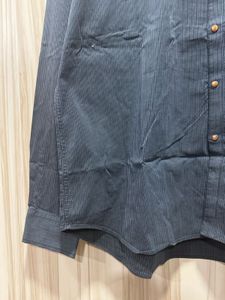 Armani Exchange Black Striped Shirt