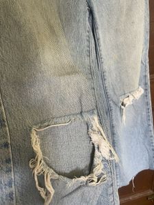 Wide Leg Garage Denim Jeans