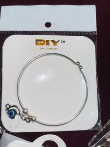 Combo Of Gold And Silver Charm Bracelet