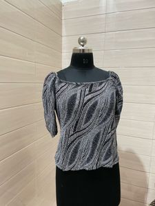 imported party glitter top