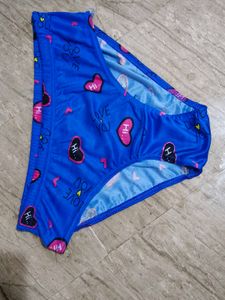 Blue Hearts Panty