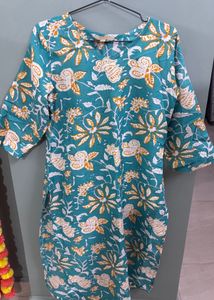 Floral Print Kurta