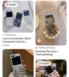 Barbie Samsung ZFlip 5 Case With Charm