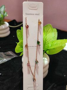 Multicolour Charm Necklace
