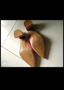 Elegant Pink Mules