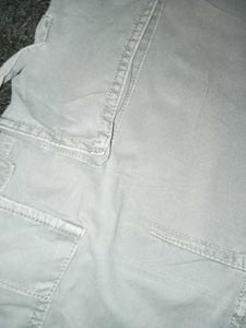 Gray size pockets Cargo Pants