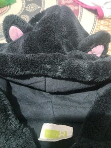 Cute Black Kitty Vest