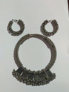 Oxidised Jwellery Set