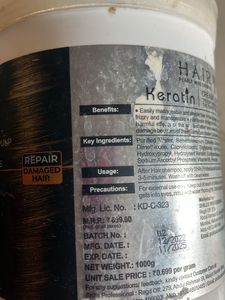 keratin hair mask