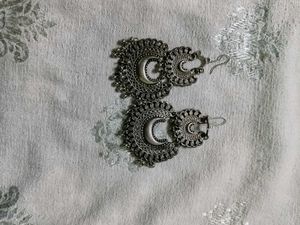 Boho Crescent Moon Earrings