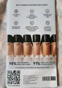 Mac Studio Fix Foundation + Bobbi Brown Serum