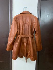 genuine Leather Trench Coat bust 34-36