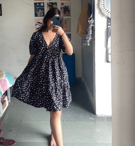 Floral Print Mini Dress
