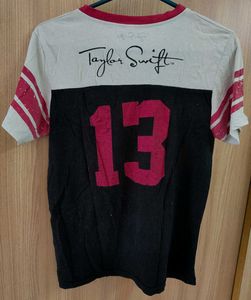 🎸 Taylor Swift &#34;RED&#34; Football Style Tee 🎸
