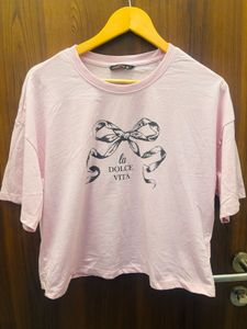 Pink 'La Dolce Vita' Tee