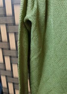 Green Knit Sweater