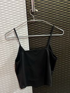Black Camisole || V-Neck Spaghetti Top