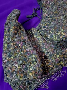 Georgette Worked Blouse