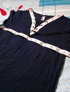 Women&#39;s Lace Tie Up V Neck Crop Top Casual Tshirt