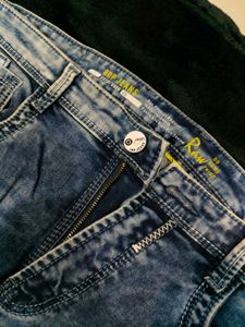 Distressed Denim Jeans