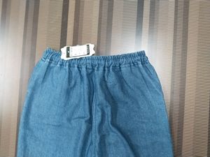 Q-89 Size 30 Flared Fit Women Denim Pajama