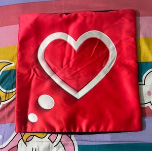 3D Heart Shape Design Cushion Cover ❤️