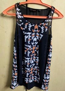 Patterned Tank Top