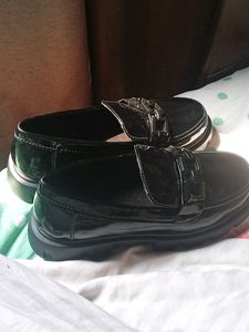 Black Open Shoe .
