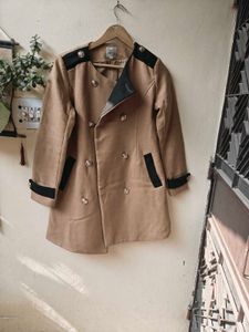 Korean Style Brown Coat
