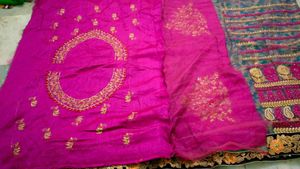 Patli Pallu Saree With Two Colours