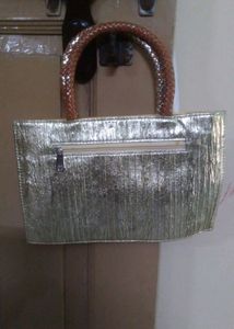 Golden Colour Beg