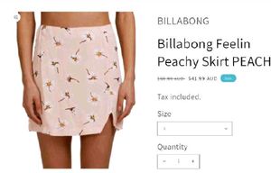 Peachy Miniskirt